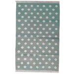 Farmhouse Cotton Panja Dhurrie Rug, Handmade Flatweave - Image 2