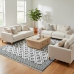 Cotton Panja Dhurrie Rug for Big Hall Interior Carpet