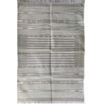 Cotton Panja Dhurrie Rug for Dining Room Indoor Decor - Image 2