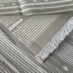 Cotton Panja Dhurrie Rug for Dining Room Indoor Decor - Image 3