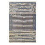 High-Density Hand-Woven Cotton Dhurrie for Living Rooms - Image 2