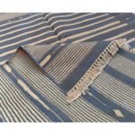 High-Density Hand-Woven Cotton Dhurrie for Living Rooms - Image 3