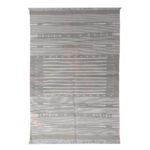 Cotton Panja Dhurrie Rug for Entryway, Indoor Outdoor Use - Image 2