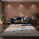 Classic Cotton Panja Dhurrie Rug, Handwoven Flatweave Reversible