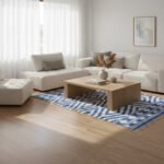 Handmade Cotton Panja Dhurrie Rug for Big Hall Area