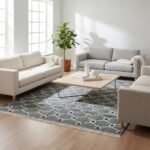 Reversible Flatweave Cotton Dhurrie Rug for Bedroom Living Room