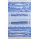 Cotton Panja Dhurrie Rug for Coffee Table Indoor Outdoor - Image 2