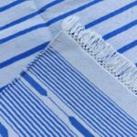 Cotton Panja Dhurrie Rug for Coffee Table Indoor Outdoor - Image 3