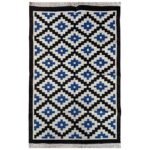 Cotton Panja Dhurrie Rug for Center Table Cotton Flatweave - Image 2