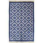 Cotton Panja Dhurrie Rug for Living Room Boho Decor - Image 2