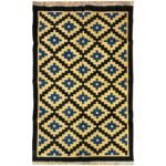 Cotton Panja Dhurrie Rug for Dining Room Handmade Rug - Image 2