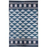 Cotton Panja Dhurrie Rug for Living Room Sofa Area Decor - Image 2