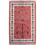 Cotton Panja Dhurrie Rug for Living Room Floor Rug - Image 2