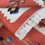 Cotton Panja Dhurrie Rug for Living Room Floor Rug - Image 3