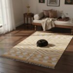 Washable Wonders: Hand-Made Flatwoven Cotton Dhurrie