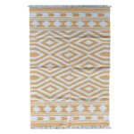 Washable Wonders: Hand-Made Flatwoven Cotton Dhurrie - Image 2