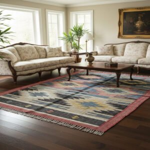 Eco Luxury Wool & Jute Kilim Rugs