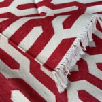 Cotton Panja Dhurrie Rug for Center Table Floor Decor - Image 3