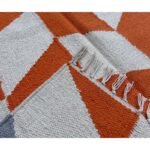 Instagrammable Decor: Boho Hand-Made Cotton Dhurrie - Image 3