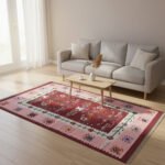 Heritage Panja Weave: Hand-Knotted Pure Cotton Dhurrie