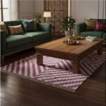 Ancient Loom Magic: Artisan Panja Weave Cotton Dhurrie