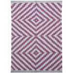 Ancient Loom Magic: Artisan Panja Weave Cotton Dhurrie - Image 2