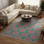 Premium Panja Grip: High-Density Hand-Woven Cotton Rug