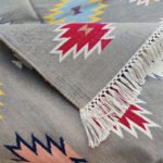 Cotton Panja Dhurrie Rug for Living Room Family Seating - Image 3
