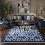 Robust Panja Craftsmanship: Reversible Flatweave Dhurrie