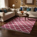 Solid Weave Panja Rug: Pure Cotton Artisan Quality