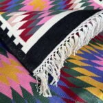 Cotton Panja Dhurrie Rug for Center Table Indoor Decor - Image 3