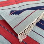 Rustic Charm: Panja Weave Cotton Rug for Living Rooms - Image 3