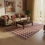 Chic Panja Style: Reversible Cotton Flatwoven Floor Decor durry