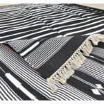 Cotton Panja Dhurrie Rug for Large Hall Area Handmade - Image 3