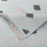 Cotton Panja Dhurrie Rug for Bedroom Simple Interior - Image 3