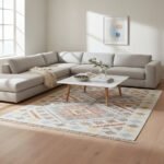 Cotton Panja Dhurrie Rug for Living Room Floor & Bedroom