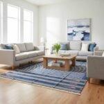 Cotton Panja Dhurrie Rug for Big Hall Living Room Bedroom