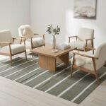 Cotton Panja Dhurrie Rug for Large Hall Home Decor