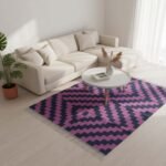 Cotton Panja Dhurrie Rug for Center Table Home Styling