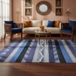 The Statement Panja: Bold Patterns, Hand-Knotted Excellence durry