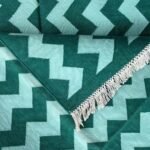 Cotton Panja Dhurrie Rug for Living Room Seating Decor - Image 3