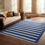 Exquisite Panja Art: Reversible Cotton Designer Dhurrie