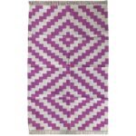 Cotton Panja Dhurrie Rug for Dining Room Modern Decor - Image 2