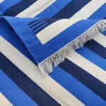 Exquisite Panja Art: Reversible Cotton Designer Dhurrie - Image 3