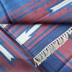 Cotton Panja Dhurrie Rug for Center Table Area Decor - Image 3