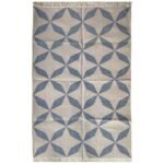 Cotton Panja Dhurrie Rug for Coffee Table Area Styling - Image 2