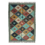 Timeless Handwoven Wool & Jute Kilim Rugs - Image 2