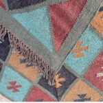 Timeless Handwoven Wool & Jute Kilim Rugs - Image 3