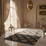 Wool Jute Kilim Rug for Modern Homes