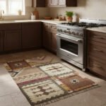 Handmade Natural Fiber Wool Jute Kilim  Rug - 9x12